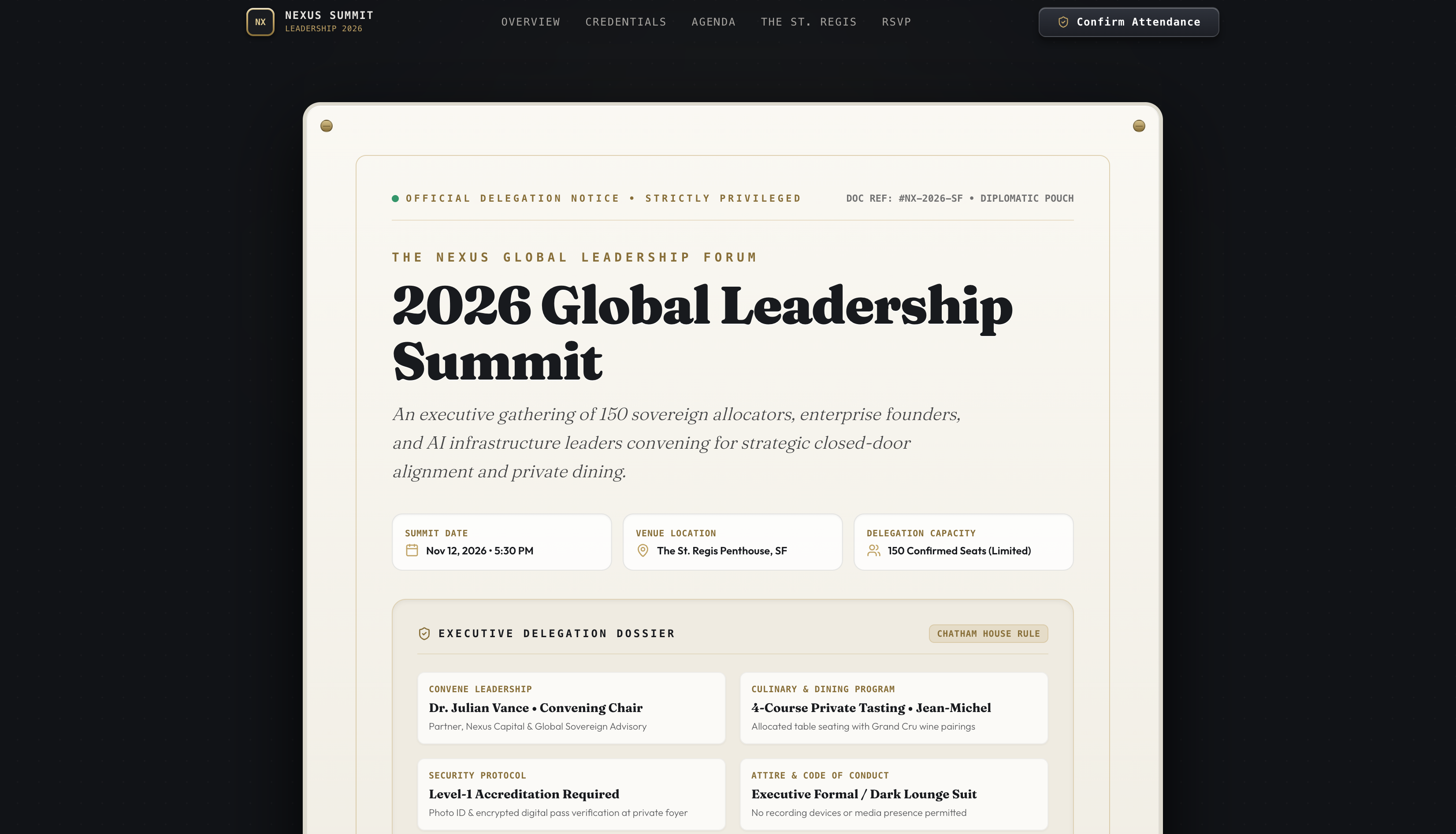Nexus Global Leadership Summit